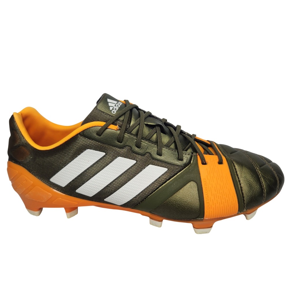 Adidas Nitrocharge 1.0‎ FG Soccer Cleats Mens 7.5 Orange Black Football F32766